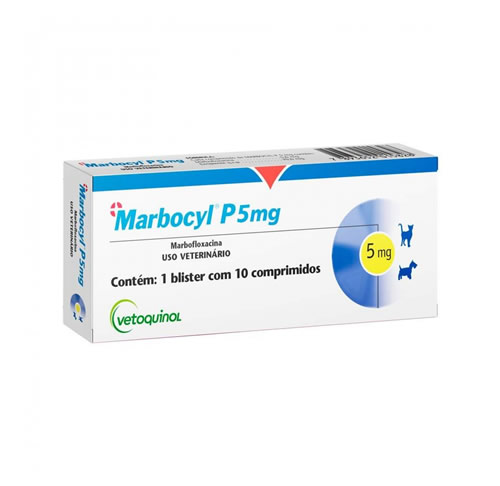 Marbocyl P 5 Mg 10Comp